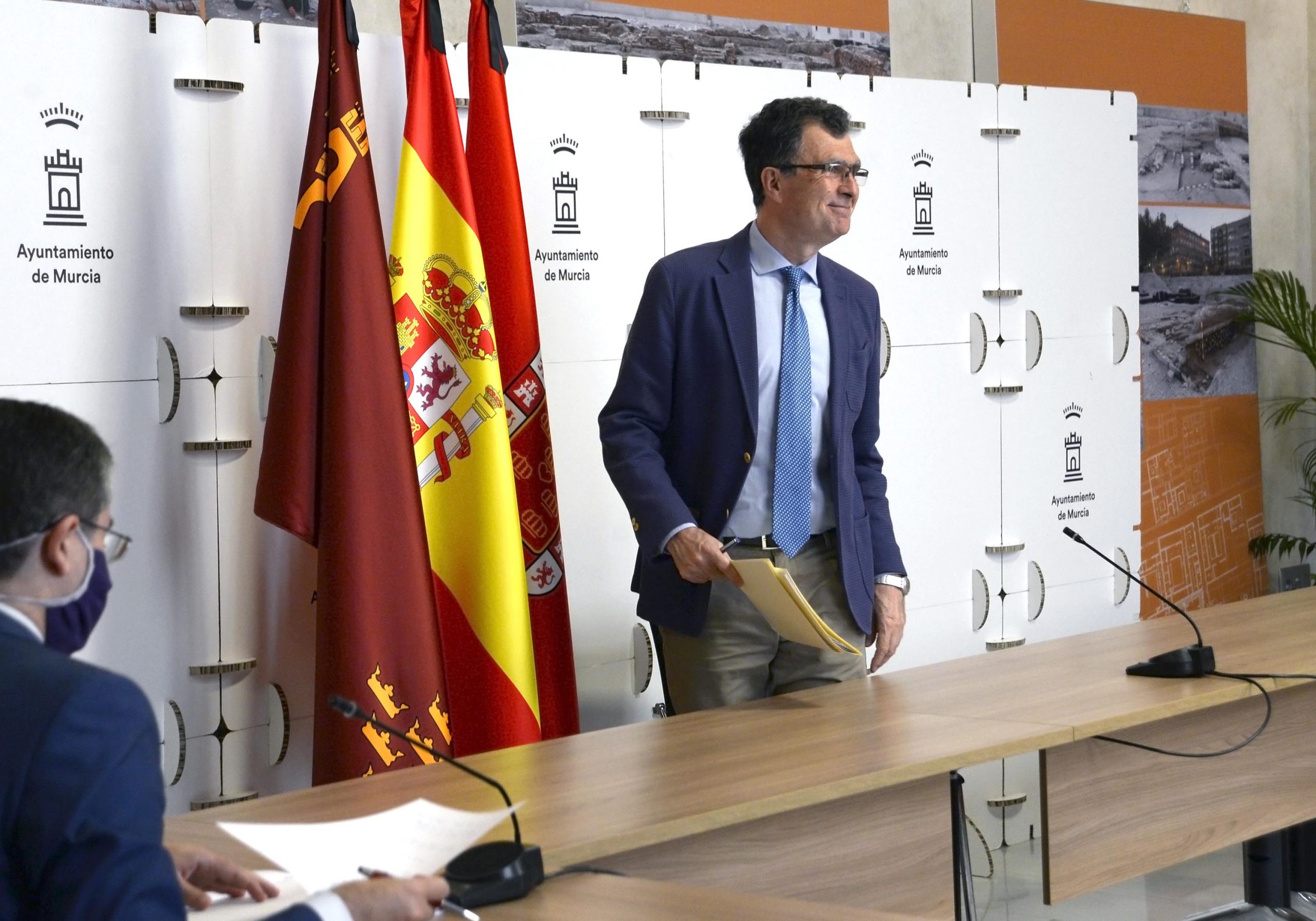 El alcalde de Murcia, José Ballesta