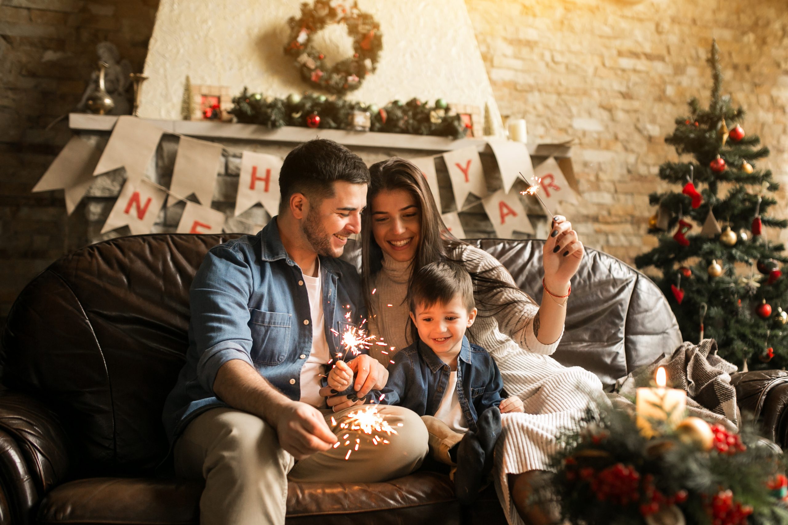 familia navidad