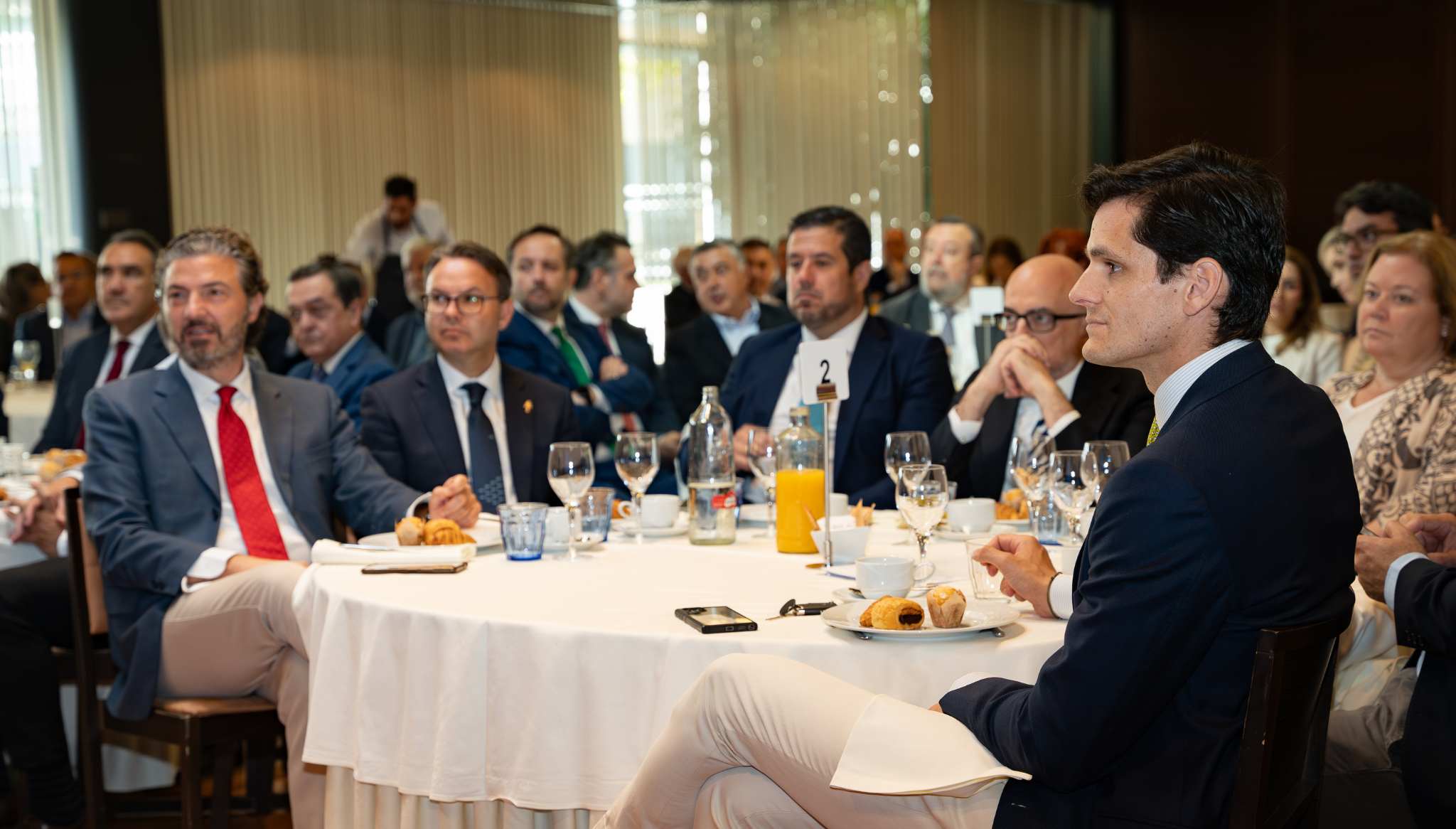 José María Albarracín, presidente de CROEM, ha sido el protagonista de la octava edición de los 'Desayunos de Murcia Diario'