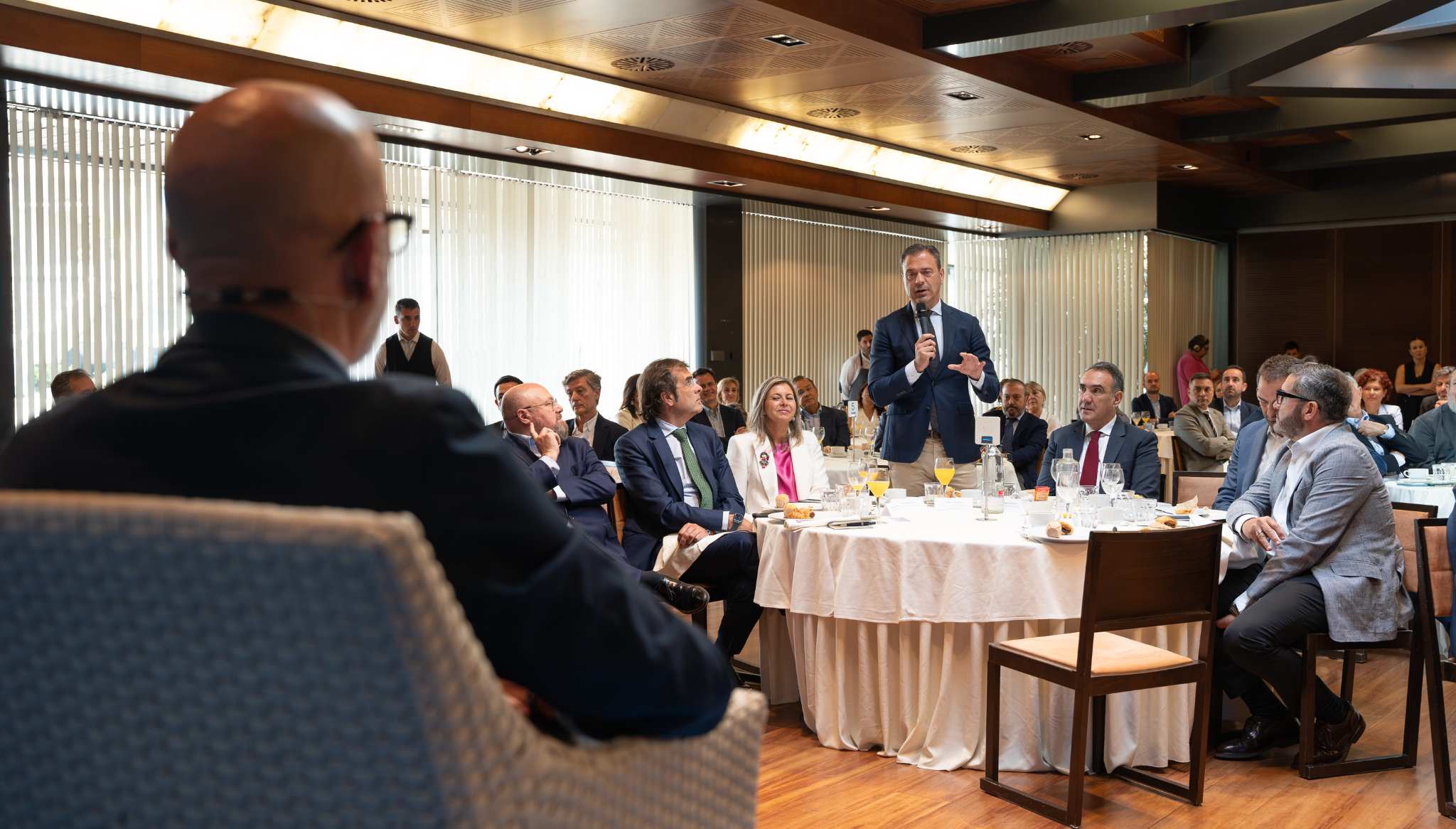 José María Albarracín, presidente de CROEM, ha sido el protagonista de la octava edición de los 'Desayunos de Murcia Diario'