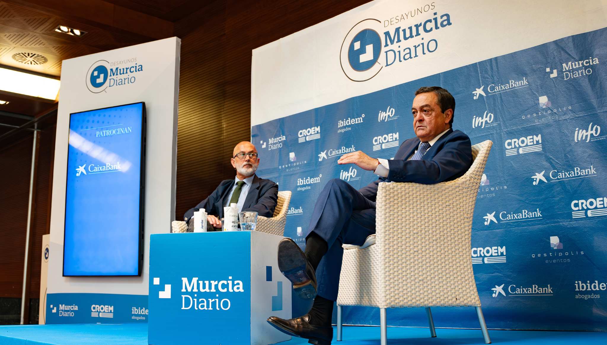 José María Albarracín, presidente de CROEM, ha sido el protagonista de la octava edición de los 'Desayunos de Murcia Diario'