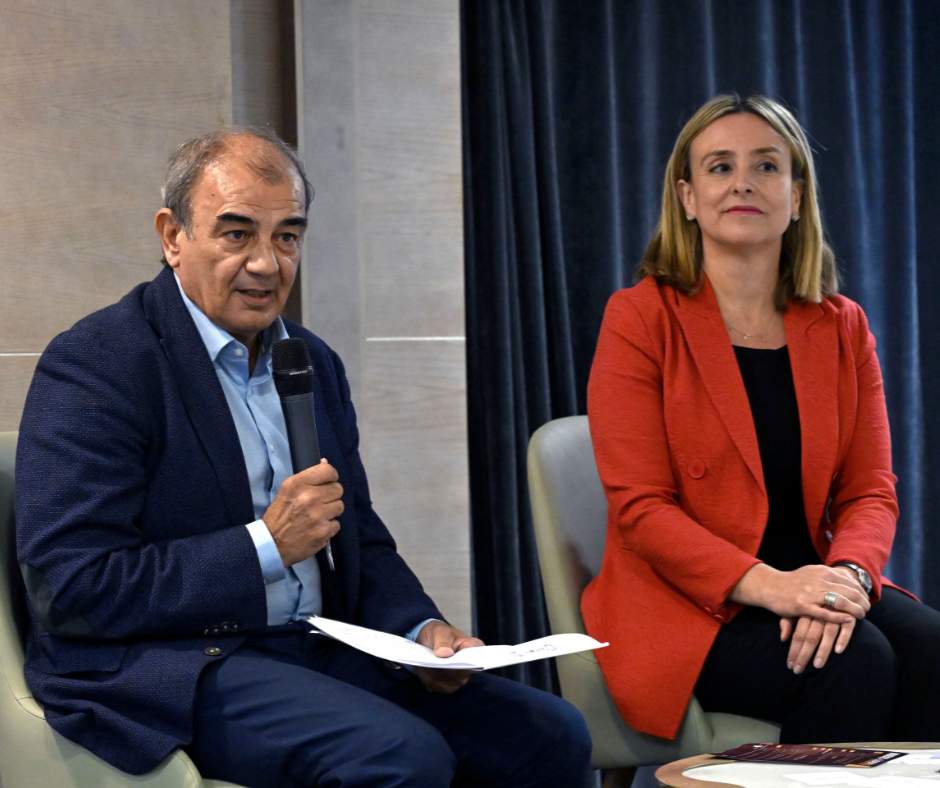 La consejera Conchita Ruiz durante la jornada.