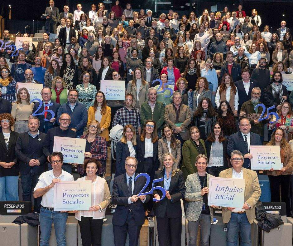 Acto de celebración del 25 aniversario de los Proyectos Sociales de la Fundación ”la Caixa”. (CaixaBank)