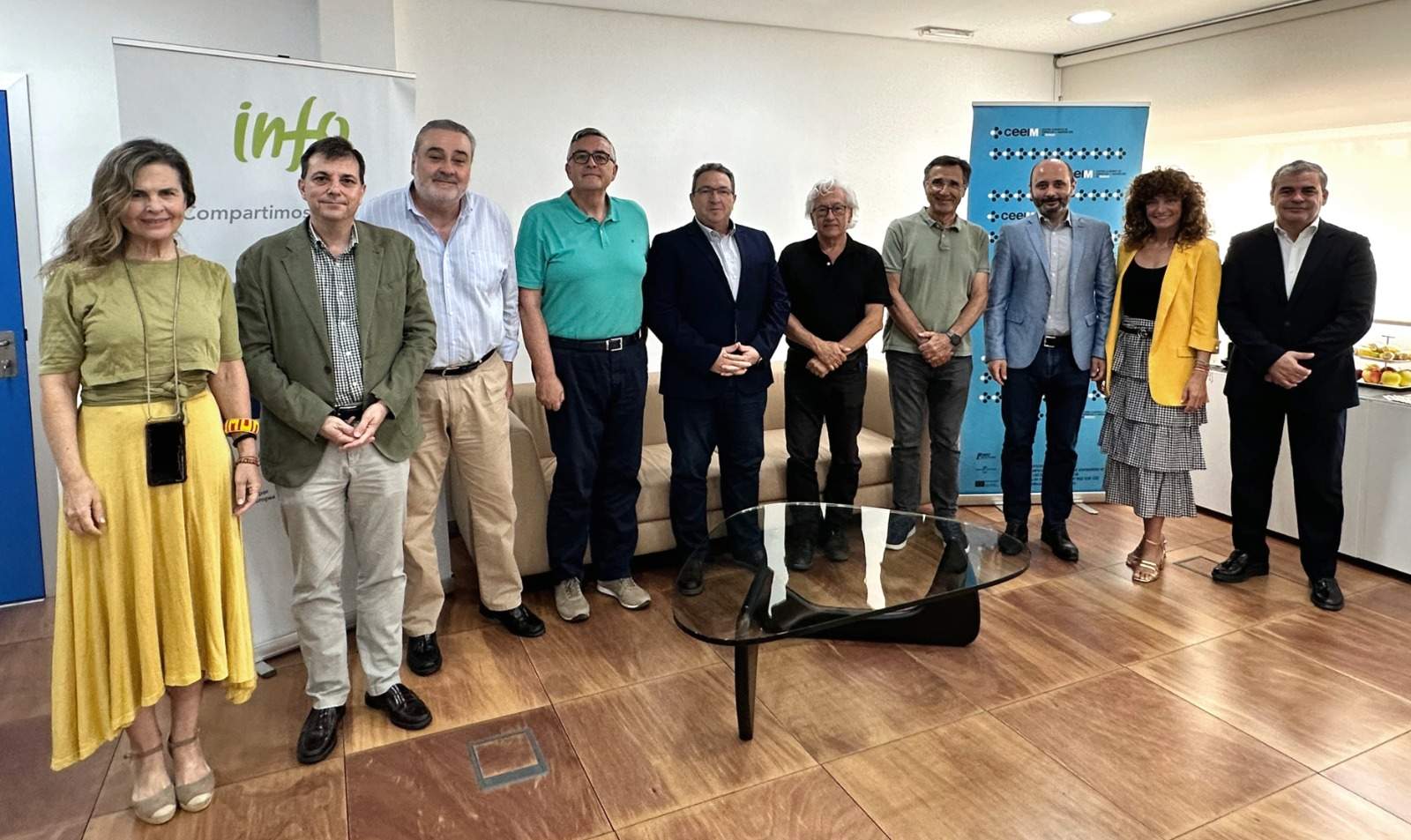 Miembros del patronato del CEEIM. (CARM)