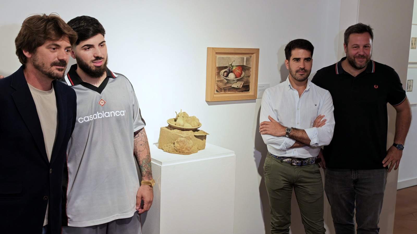 Imagen durante la visita. (Ars Longa Comunicación)