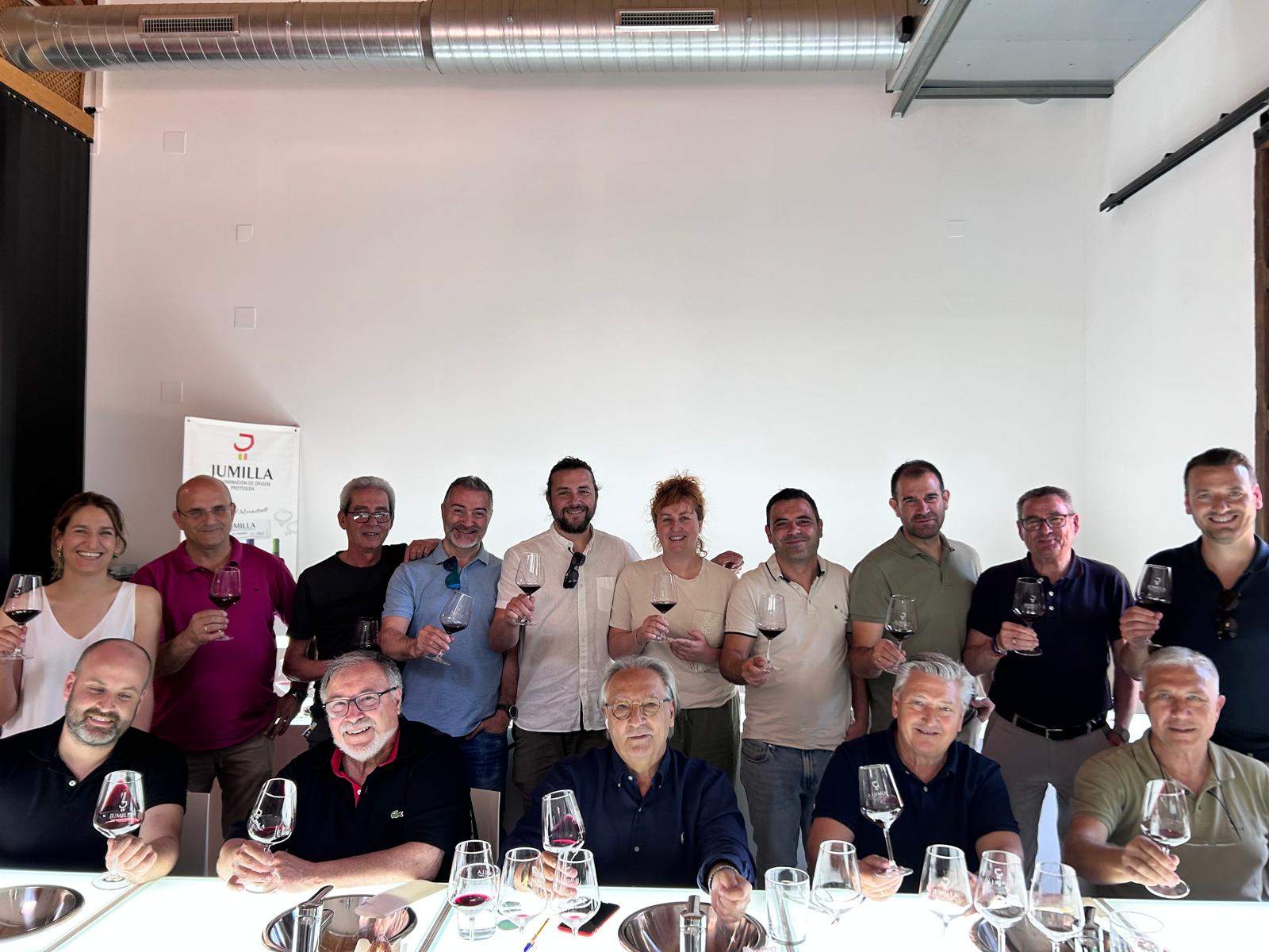 Imagen del jurado. (DOP Jumilla)