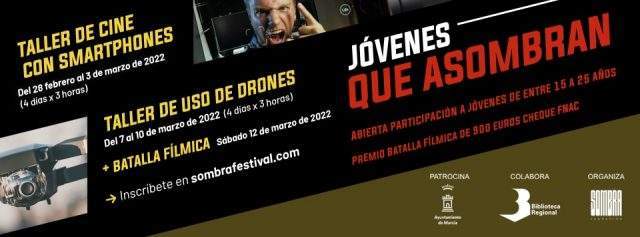 Cartel 'Jóvenes que asombran' | sombrafestival.com