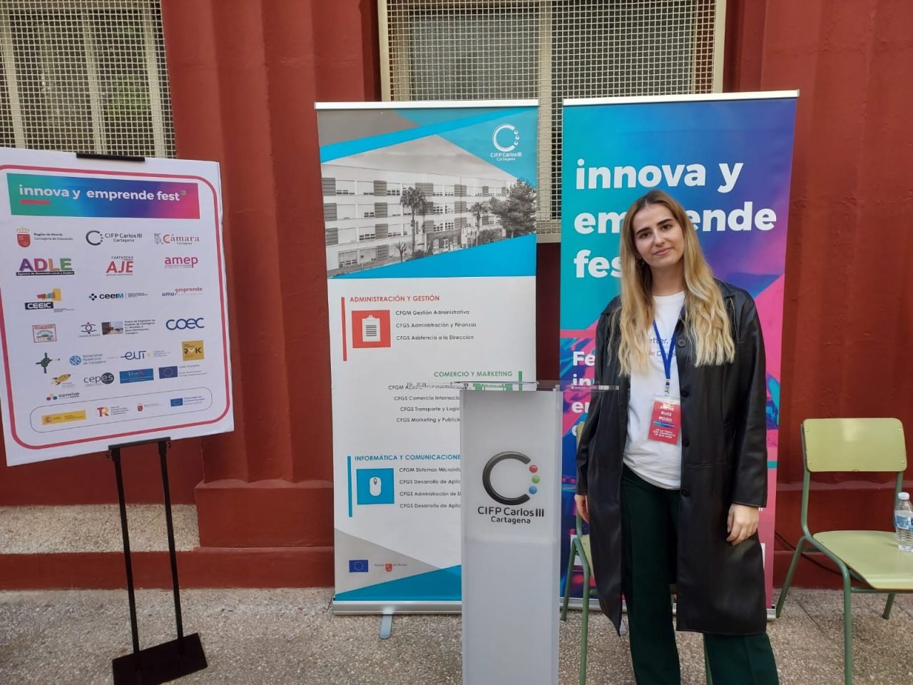 Los emprendedores Irene Ruiz y Adrián Cánovas, ponentes de la I edición del Innova y Emprende Fest